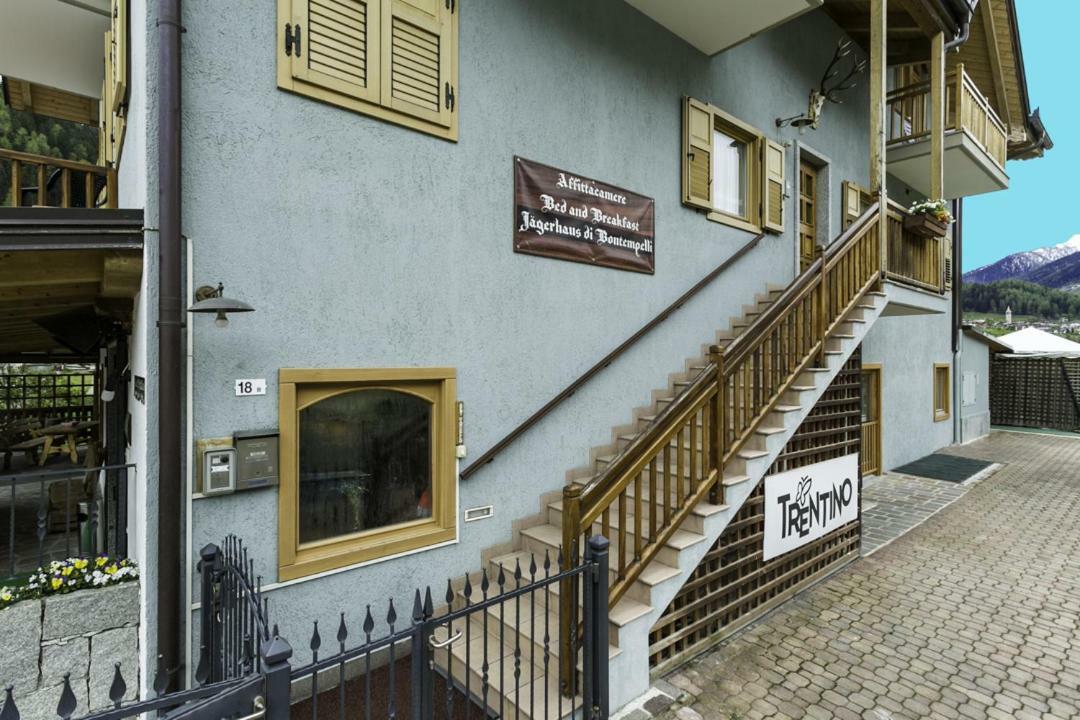 Hotel Jägerhaus Di Bontempelli Pellizzano Exterior foto